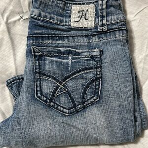 Hydraulic Light Blue Flare Jeans